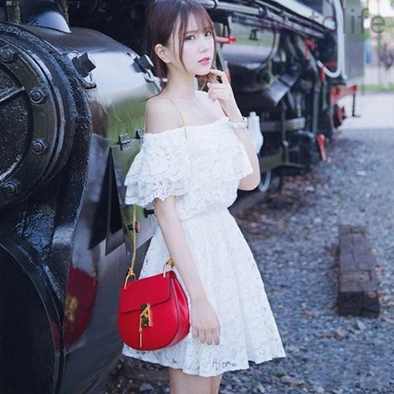 レース ロングワンピース 女性 春服 夏服 かわいい | repositor.umm.ac.id