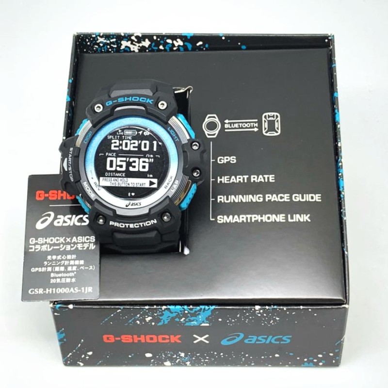 送料無料】カシオ CASIO G-SHOCK × ASICS ランニングウォッチ モーションセンサーセット GSR-H1000AS-SET☆未使用品☆  | LINEブランドカタログ