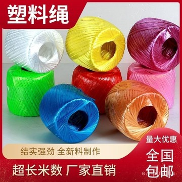 🚀臺灣出🚀全新料塑料捆紮繩小捲尼龍捆紮繩子綁東西捆綁帶捆紮啤酒帶包紮繩 OT9M