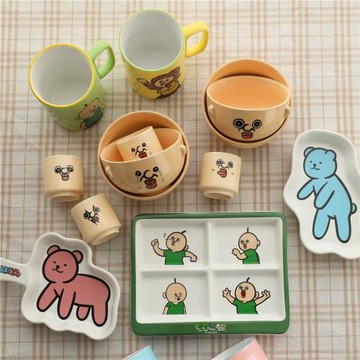 MUSe Garden 邦邦與玉智 帶走邦邦in 韓國單原盒陶瓷餐具組