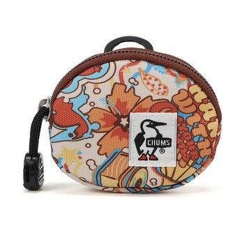 CHUMS Recycle Round Coin Case零錢收納包 Hippie Trip-CH603573Z350