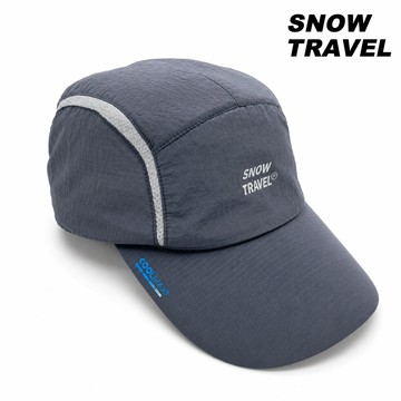 Snow Travel AH-34 抗UV吸濕排汗棒球帽【灰色/F】 / 城市綠洲 (遮陽帽、防曬帽、冰涼降溫、雪之旅)
