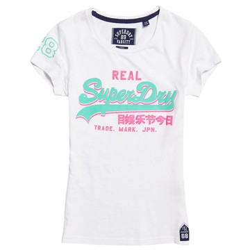 跩狗嚴選®正品 極度乾燥 Superdry 白色 Tiffany綠 Logo T-shirt 短袖 純棉 上衣 修身 T恤 腰身