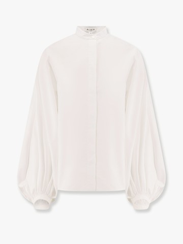 Balloon cotton shirt - ALAIA - gender_Woman