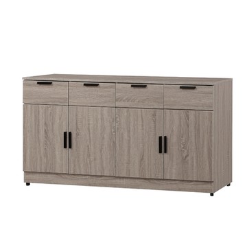 MUNA家居 艾利5.3尺木面餐櫃/碗盤櫃(下座) 160.5X40X81.5cm