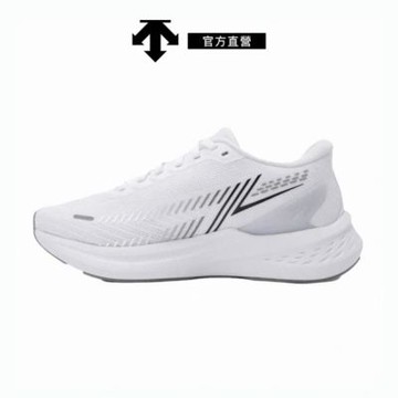 【DESCENTE】迪桑特 男士 運動跑鞋 運動鞋 跑鞋(白色)