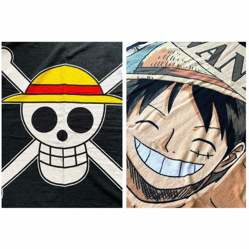 絶品 ジャンプ 漫画 手配書 ルフィ 海賊旗 ワンピース プレミアムキングフリーケット 2種セット Onepiece アニメ 景品 インバウンド 尾田栄一郎 タオルケット キルトケット Www We Job Com