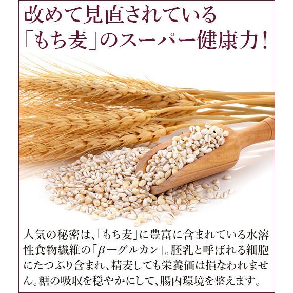 食物繊維 β(ベータ)グルカン 国産もち麦「もち絹香（もちきぬか）」(100g×14袋入)2袋セット 勅使川原精麦所