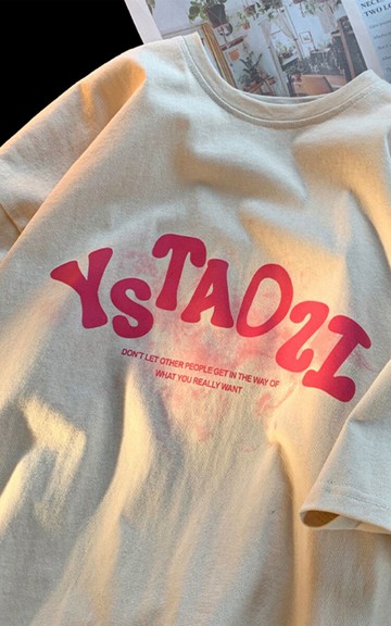 短袖t恤女純棉夏季寬松上衣2022新款ins潮設計感小眾oversize半袖