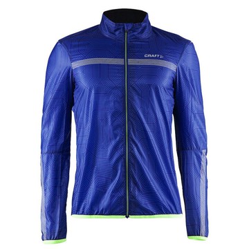 【速捷戶外】瑞典Craft 1903290 男超輕量防風防潑水風衣外套(藍彩印), 跑步 單車 野跑 馬拉松 夜跑