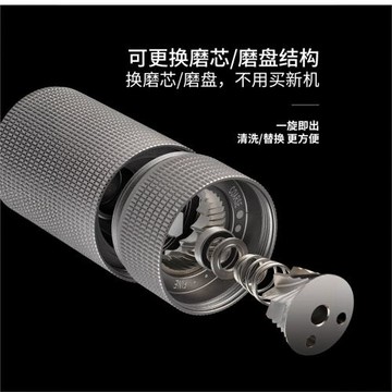 磨豆機研磨咖啡機三軸承手沖意式手動SUS420鋼磨芯鉆石升級2.0E18