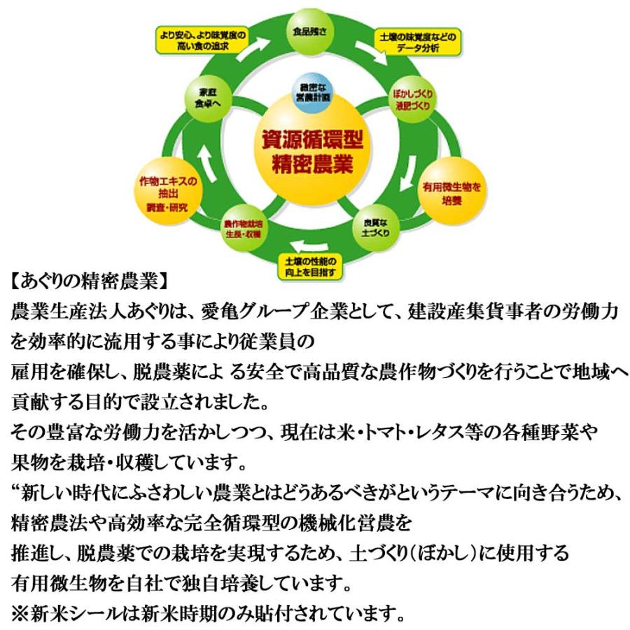 あぐり米 ヒノヒカリ 　白米5kg［農業法人あぐり］　愛媛産 ゴールド認証