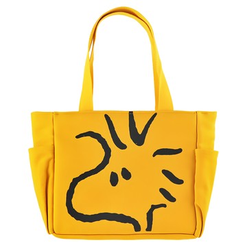 PEANUTS 史努比 便當袋  26 x 8 x 21.5cm  胡士托 黃色  1個