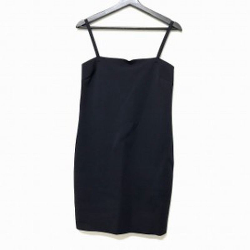 中古 ヘルムートラング Helmut Lang 16ss Scuba Dress ボンディング ノースリーブ ワンピース スクエアネック 紺 S 通販 Lineポイント最大1 0 Get Lineショッピング
