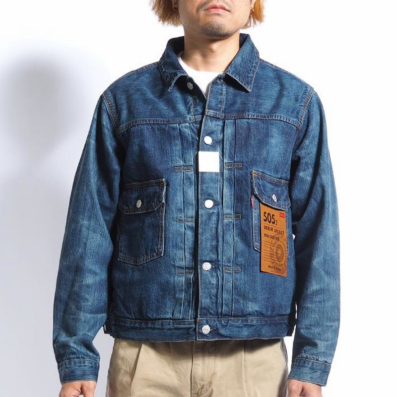 EDWIN エドウィン 505J Gジャン デニムジャケット ウォッシュ 色