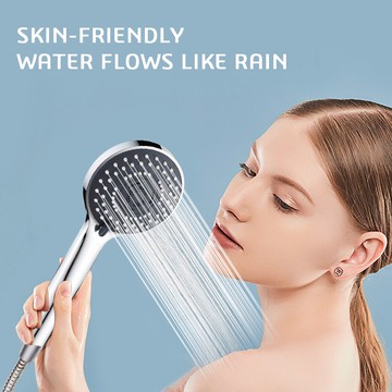 【CERAX洗樂適】 三段可調蓮蓬頭組含軟管SH-2047(SET)【APP滿額下單10%點數(單一帳號最高5000點)】1/31止