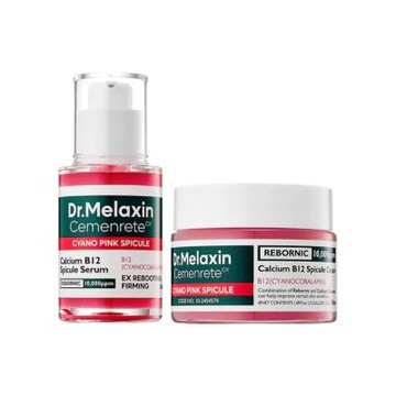 Dr.Melaxin｜鈣因子粉紅微晶精華 30ml + 面霜 50ml