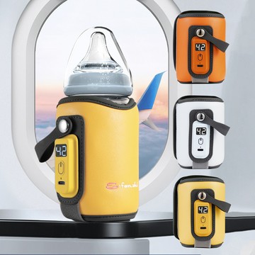 調乳溫奶器 MNW 5檔智能控溫恆溫奶瓶保溫套 USB保暖奶瓶套 行動奶瓶保溫器 暖奶溫奶器 奶瓶加熱套溫熱器 交換禮物