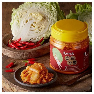 炎記泡菜~腐乳泡菜(葷)550g±10