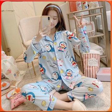 🥇台灣出貨🥇 睡衣女春季套裝2025年春鞦新款長袖學生ins卡通可愛傢居服兩件套 ✨️滿額免運✨️147-12-B