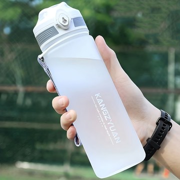 KANGZYUAN 康知緣 幻影炫彩運動水壺 Imported Tritan material 不含BPA  透明色 + 灰色  2.2L  1個