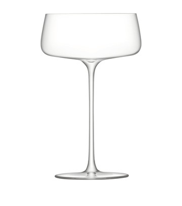 LSA International Set of 4 Metropolitan Champagne Saucers