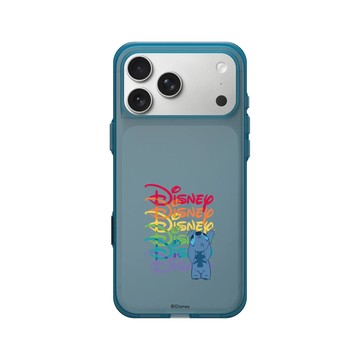 iPhone 17 Pro Max Clear (相機按鈕) 夜幕藍 - 迪士尼-史迪奇 Disney Stitch - 史迪奇 Stitch - Pride Celebration