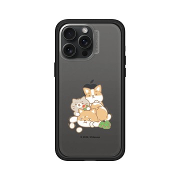 iPhone 15 Pro Max Mod NX 黑 - 柴語錄 Shiba Says - 端午立蛋