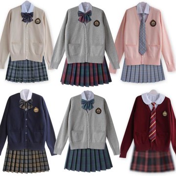 秋冬針織學生裝日系JK制服