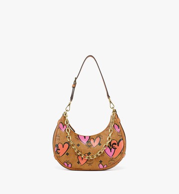 Valentine's Day Upcycling Project Crescent Hobo in Visetos