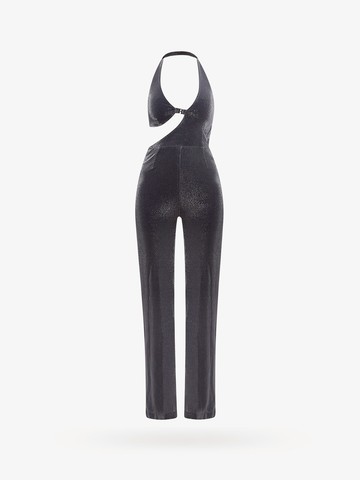 Jersey jumpsuit with metallic effect - ROTATE - gender_Woman