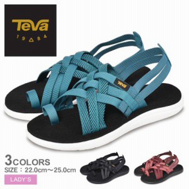 テバ サンダル レディース ボヤ ストラッピー ブラック 黒 レッド ブルー Teva テヴァ アウトドア ストラップサンダル スポーツ 通販 Lineポイント最大1 0 Get Lineショッピング