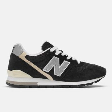 New Balance 996 [U996BL] 男女 休閒鞋 經典 復古 D楦 NB 996 美製 麂皮 穿搭 黑銀