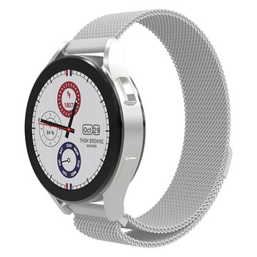 Rolantech Galaxy Watch 兼容磁吸金屬錶帶  Galaxy Watch 7/FE/6/5/4 20mm  淺灰色  1個