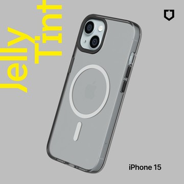 犀牛盾 iPhone 15(6.1吋) JellyTint (MagSafe兼容) 透明防摔手機殼