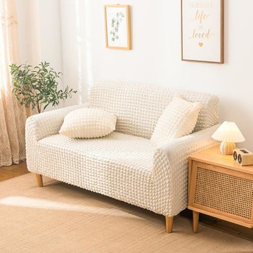 沙發套罩卍能全包套四季通用北歐泡泡紗單人三人沙發墊防塵保護罩