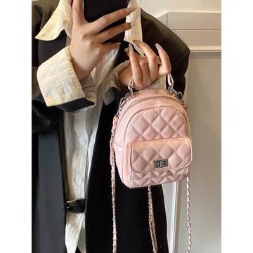 今年流行爆款女式雙肩包2025新款精致迷你書包夏季出游旅行后背包