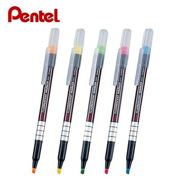 PENTEL 飛龍 S512 螢光筆 共5色 / 記號筆 畫重點