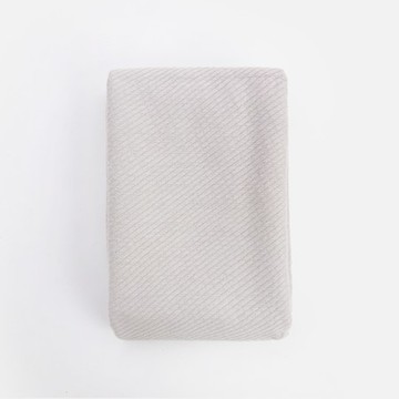 伊登緹花純棉風格毛巾40x80 斜紋灰