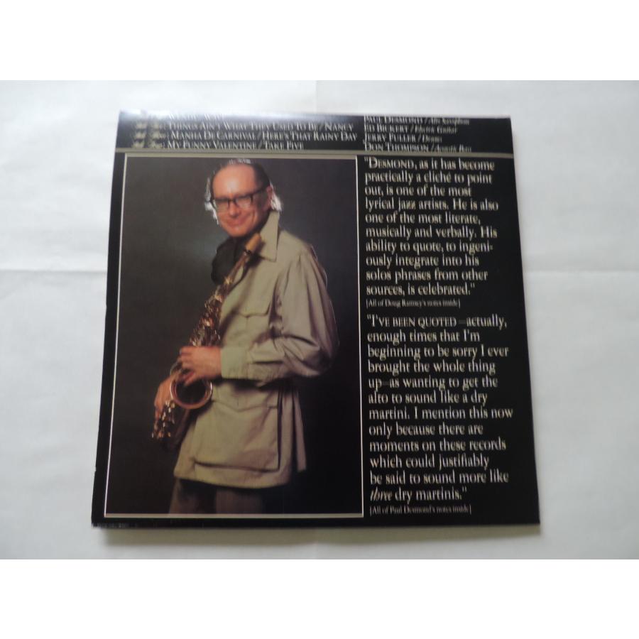 The Paul Desmond Quartet Live LPs    LP