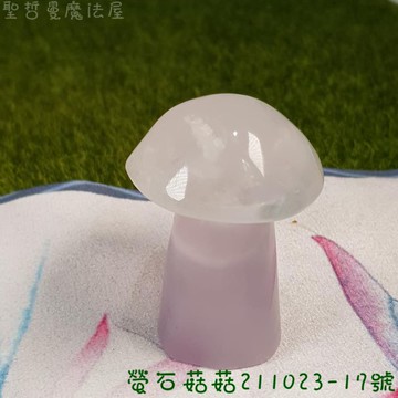 螢石菇菇211023-17號 雕件/擺件 ~智慧之石、平衡與精進心智、電磁波防護