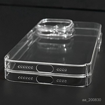 ✨限時下殺✨蘋果16Pro手機殻iPhone15超薄裸機感冰晶透亮不髮黃PC全包硬殻