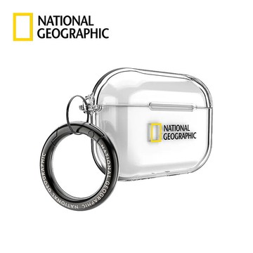 National Geographic 國家地理 Clear Case AirPods系列 透明耳機保護殼AirPods 4