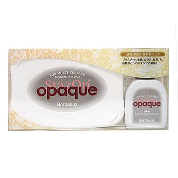 【TSUKINEKO 日本月貓】油性速乾不透明印台 紅棕