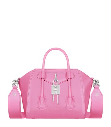 Givenchy Leather Antigona Lock Toy Bag