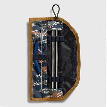 United by Blue 防潑水吸管收納包組 Straw Kit 134-印花夜藍