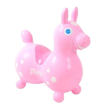 贈打氣筒 Rody 跳跳馬騎乘玩具粉紅 台灣樂天市場 Line購物