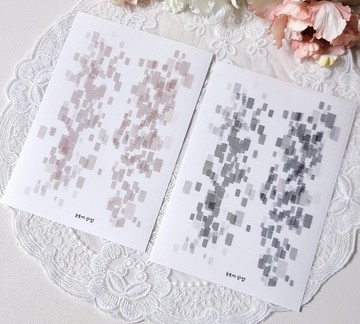 數位拼貼風貼紙