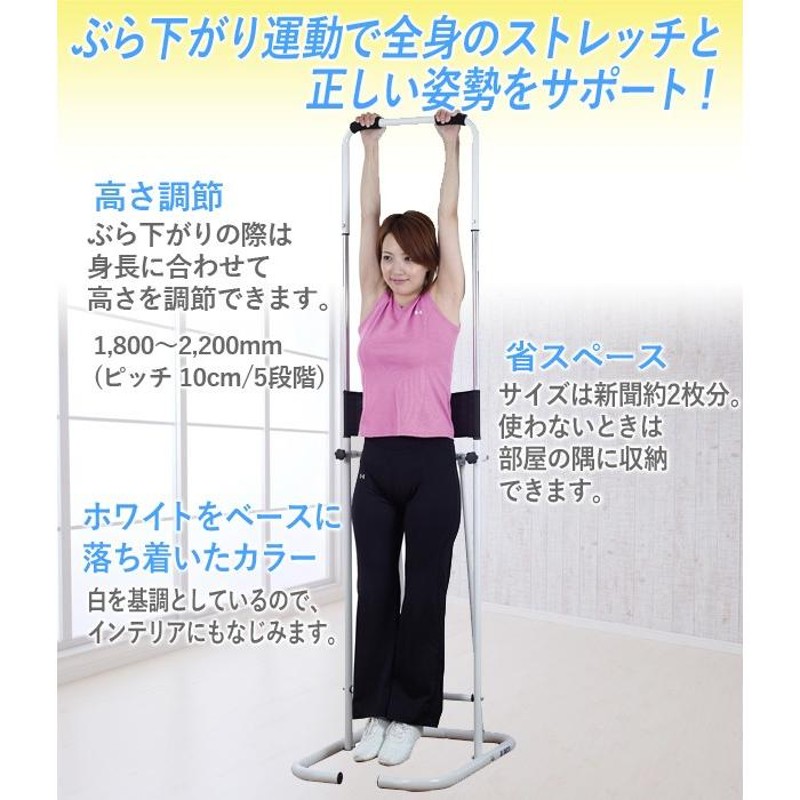 健康器具 ストレッチ ぶら下がり健康器 アルインコ ぶらさがりくん