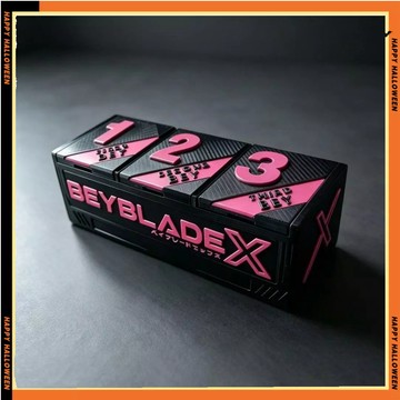 臺灣出初代BEYBLADEX陀螺收納盒戰鬥陀螺收納盒獨立蓋子陀螺收納盒